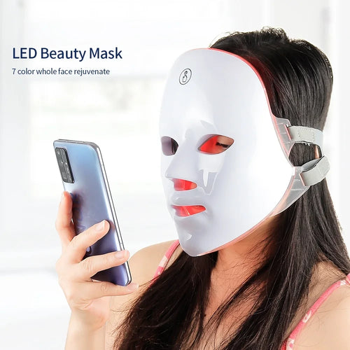 7 Color LED Facial Mask
